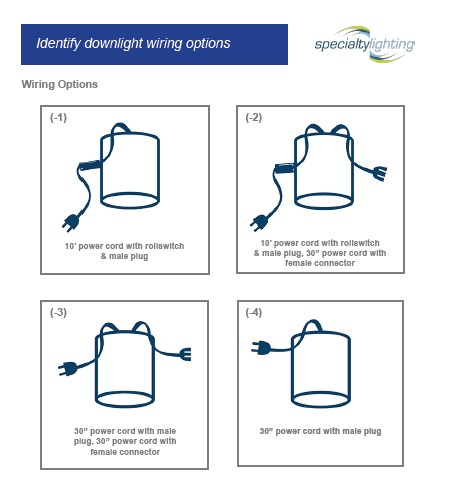 Wiring downlights on sale