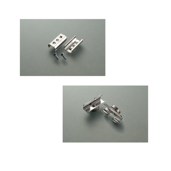 L E D fixture proedge mounting clips