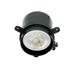 LED downlight trimless black can light with L E D light